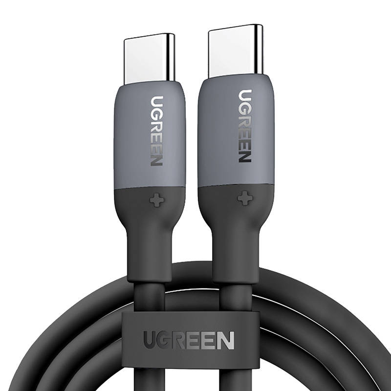 Kabel szybkiego ładowania USB C do USB C UGREEN 15282 0 5m czarny