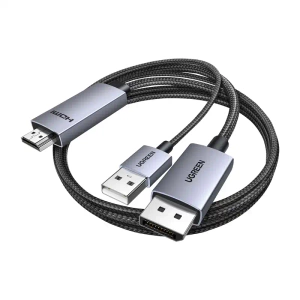 Kabel DisplayPort HDMI Ugreen HD169 4K 60Hz 2m (czarny) - ikona produktu