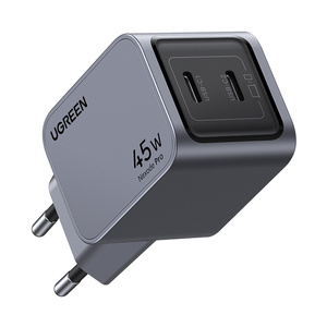Ładowarka sieciowa Ugreen Nexode Pro 45W, 2x USB-C (szara) - ikona produktu