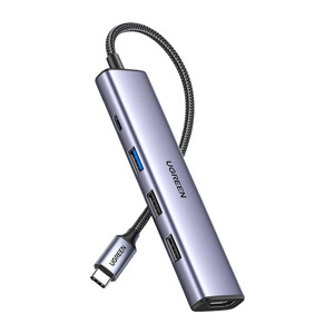 Adapter HUB UGREEN CM478 USB-C do HDMI, USB-A 3.0, 2x USB-A 2.0, PD - ikona produktu