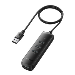 Adapter 4w1 UGREEN CM416 Hub USB do 4x USB 0.25m (czarny) - ikona produktu