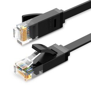 Płaski kabel sieciowy UGREEN  NW102 Ethernet RJ45, Cat.6, UTP, 15m (czarny) - ikona produktu