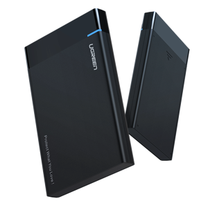 Obudowa zewnętrzna dysku HDD/SSD 2,5" UGREEN US221, SATA 3.0, USB-C, 50cm (czarny) - ikona produktu