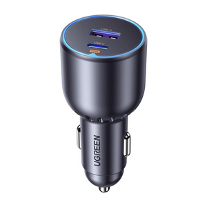 Ładowarka samochodowa Ugreen EC701, USB + USB-C, 63W (czarna) - ikona produktu