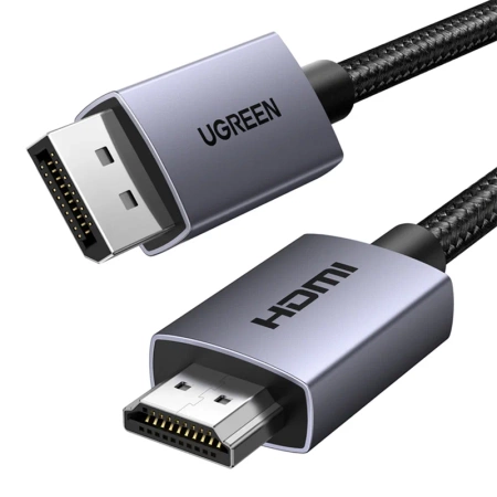 Kabel DisplayPort do HDMI Ugreen DP123 4K 30Hz, 1,5m