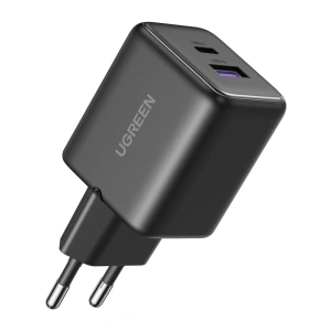 Ładowarka sieciowa Ugreen X516 USB + USB-C, GaN, 30W (czarna) - ikona produktu