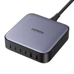 Ładowarka sieciowa UGREEN  CD271 2xUSB-A, 4xUSB-C, GaN, 200W (czarny) - ikona produktu