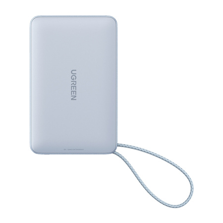 Powerbank magnetyczny 10000mAh Ugreen MagFlow PB773, Qi2 25W (szary)