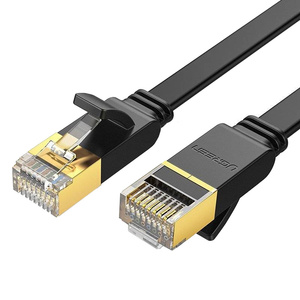 Płaski kabel sieciowy UGREEN NW106 Ethernet RJ45, Cat.7, STP, 8m (czarny) - ikona produktu