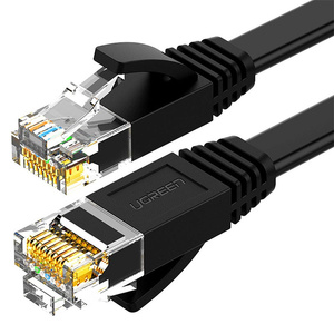 Płaski kabel sieciowy UGREEN NW102 Ethernet RJ45, Cat.6, UTP, 1m (czarny) - ikona produktu