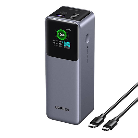 Powerbank 25000mAh Ugreen Nexode PB722, 2x USB-C + USB, 200W