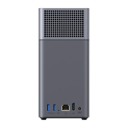 Serwer plików NAS Ugreen DH2300, 2-dyskowy, A72+A53, 4GB DDR4, 1GbE, 4K + kabel HDMI