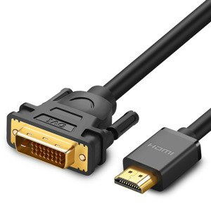 Kabel HDMI - DVI UGREEN HD1064K 1m (czarny)
