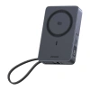 Powerbank UGREEN PB773 10000mAh 30W magnetyczny (szary)