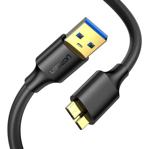 Kabel USB 3.0 - micro USB 3.0 UGREEN US130 0.5m (czarny) - ikona produktu