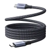 Kabel UGREEN L537 USB-C PD 240W 1m (szary)