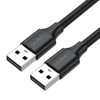 Kabel USB do USB 2.0 UGREEN US102, 1m (czarny)