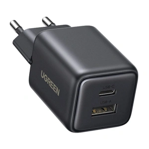 Ładowarka sieciowa Ugreen X514 USB + USB-C, GaN, 20W (czarna) - ikona produktu