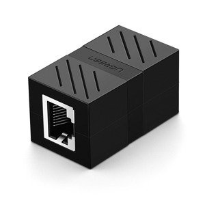 Złączka, przedłużka sieciowa RJ45 UGREEN NW114 Ethernet, 8P/8C, Cat.7, UTP (czarna) - ikona produktu