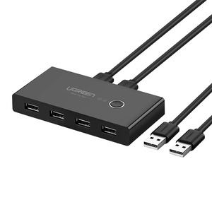 Przełącznik Switch Box UGREEN 30768B, USB 3.0 (czarny) - ikona produktu