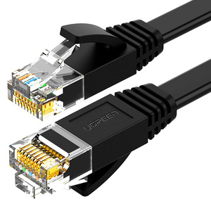Płaski kabel sieciowy UGREEN NW102 Ethernet RJ45, Cat.6, UTP, 3m (czarny) - ikona produktu