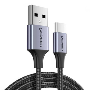 Kabel USB do USB-C QC3.0 UGREEN US288 2m z aluminiową wtyczką (czarny) - ikona produktu