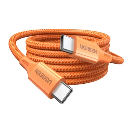 Kabel USB-C UGREEN L502 PD 5A 1m (pomarańczowy)