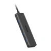 Hub UGREEN CM219 4-portowy USB-C USB-A USB 3.2 Gen1 (czarny)