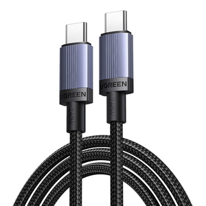 Kable USB-C do USB-C Ugreen L528, 100W, 3m (szary) - ikona produktu