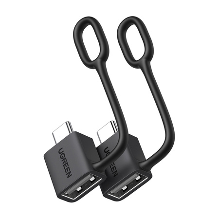 Adapter USB-C do USB-A Ugreen LS503, 2 sztuki (biały)