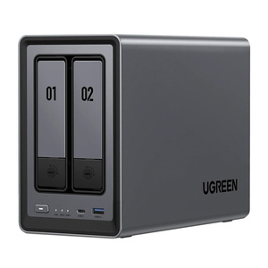 Serwer plików NAS Ugreen DXP2800, 2-dyskowy, Intel N100, 8GB DDR5, 2.5GbE, 4K HDMI - ikona produktu