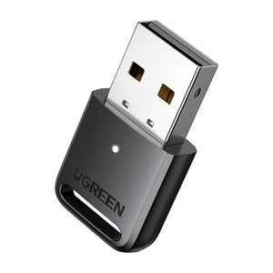 Adapter / odbiornik USB Bluetooth 5.3 Ugreen CM591, LED, zasięg 20m (czarny) - ikona produktu