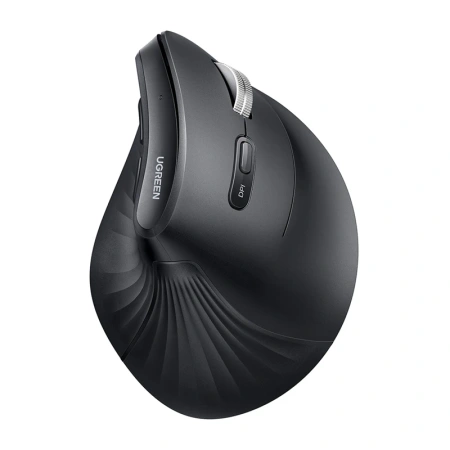 Mysz pionowa UGREEN MU008Smini BT+2.4G (czarna)