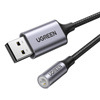 Adapter audio UGREEN CM477, USB do Mini Jack 3.5mm AUX (szary)