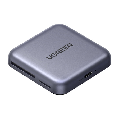 Adapter / czytnik kart 3w1 Ugreen CM898, USB-C, MagSafe, SD/TF (czarny)