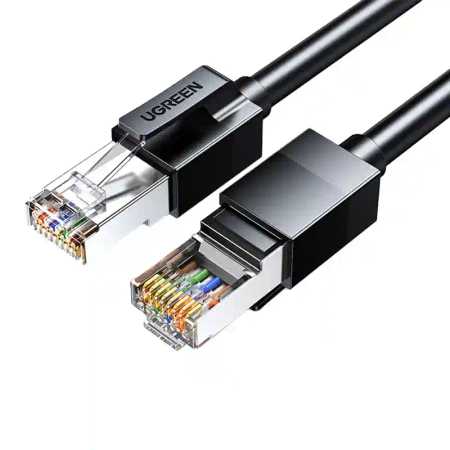 Kabel Ethernet Ugreen NW316, Cat6 F/UTP, 5m (czarny)