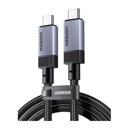 Kabel UGREEN L705 USB-C 2m (szary)