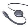 Kabel USB-C do USB-C Ugreen L531, PD 100W, zwijany, 1m (szary)