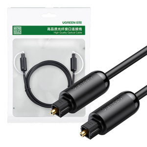 Kabel optyczny Toslink Audio UGREEN AV122, pozłacany, 1.5m (czarny) - ikona produktu