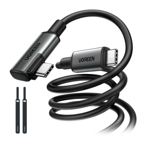 Kabel USB-C do USB-C Ugreen US551, VR, 5 Gbps, 5m (czarny) - ikona produktu