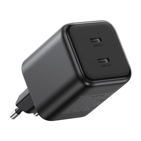 Ładowarka Dual UGREEN USB-C 45W X526 (czarny)