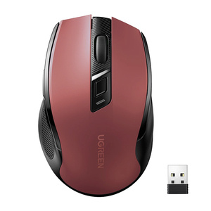 Bezprzewodowa mysz UGREEN MU006 2.4 GHz + Bluetooth 5.0 (czerwona) - ikona produktu