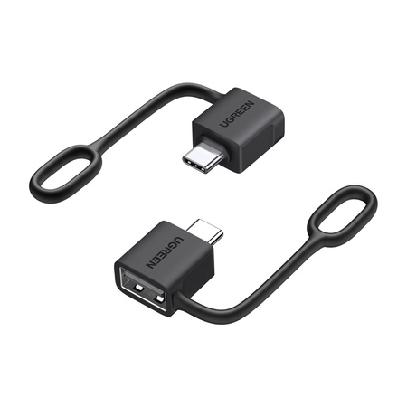 Adapter USB-C do USB-A Ugreen LS503, 2 sztuki (biały)