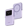 Powerbank magnetyczny 5000mAh Ugreen Uno PB571, USB-C (fioletowy)