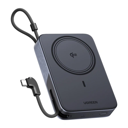Powerbank UGREEN PB568 10000mAh 30W magnetyczny (szary)