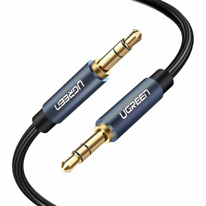 Kabel mini jack UGREEN AV122 3,5mm AUX 1.5m (czarny) - ikona produktu
