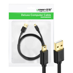 Kabel USB 2.0 UGREEN  US13210355B, męski, mini USB, 1m (czarny) - ikona produktu