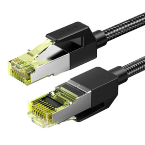 UGREEN NW150 Kabel sieciowy w oplocie, Ethernet RJ45, Cat.7, F/FTP, 5m (czarny) - ikona produktu