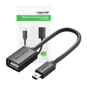 Adapter OTG mini USB UGREEN US249 (czarny) - ikona produktu