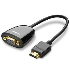 Adapter HDMI do VGA UGREEN MM105, bez audio (czarny) - ikona produktu
